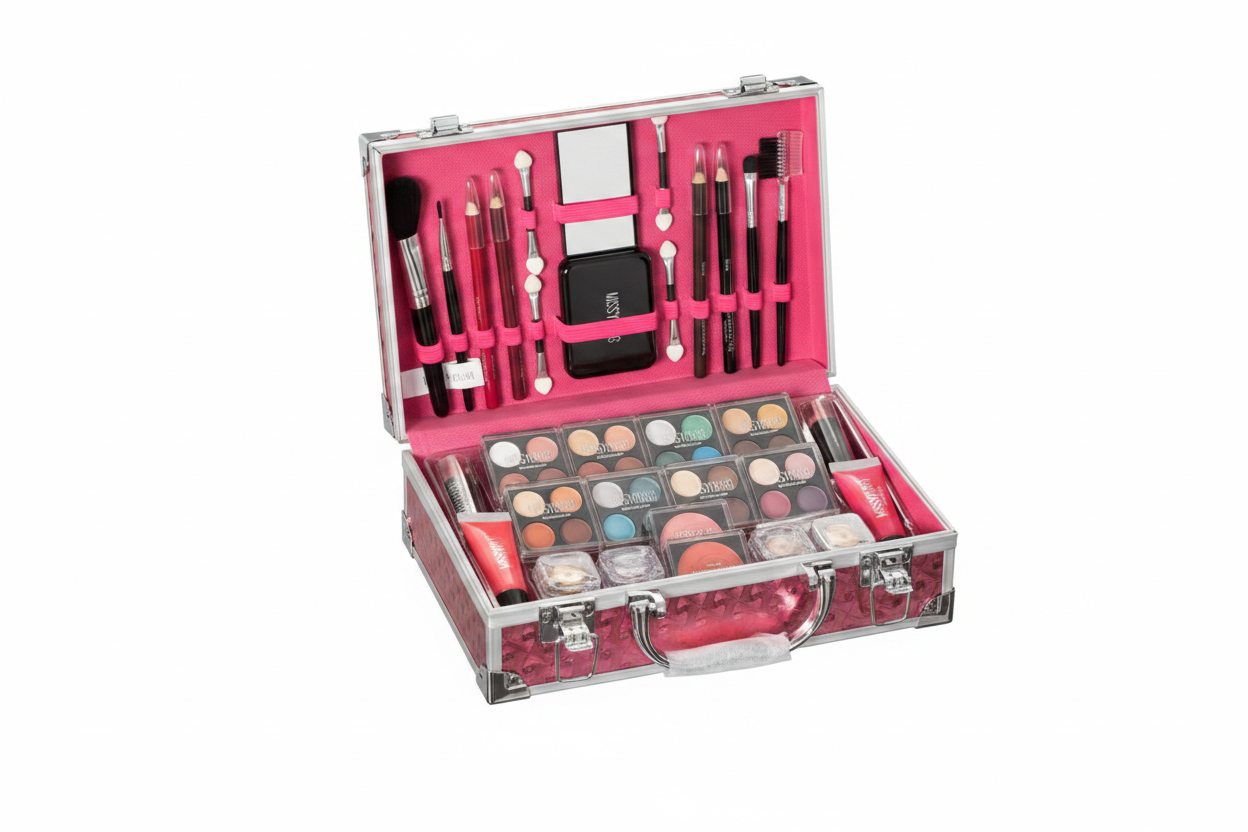 Makeup Koffer - Wit Agtergrond